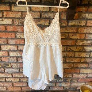 White Romper